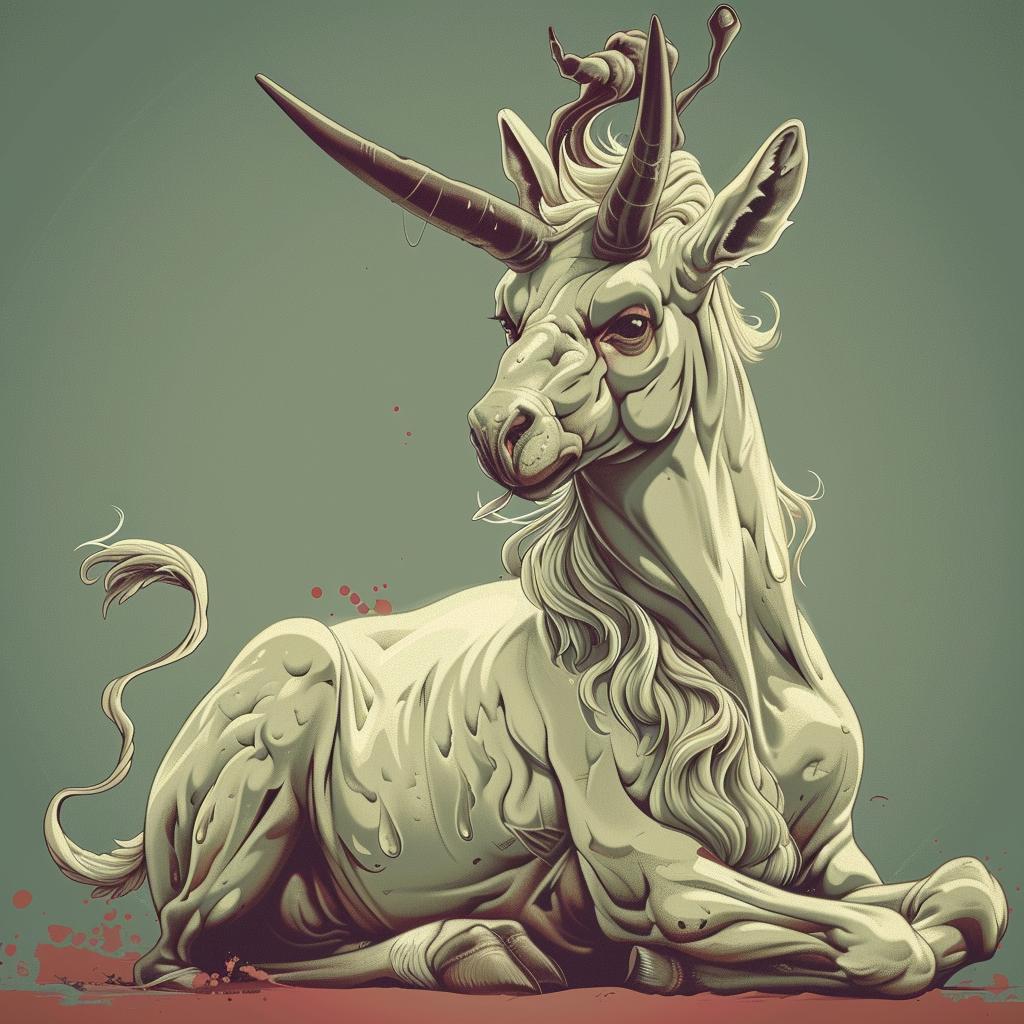 mythical  creature  hybrid  unicorn  fantasy  horns  illustration  essence  unique  animal 941397