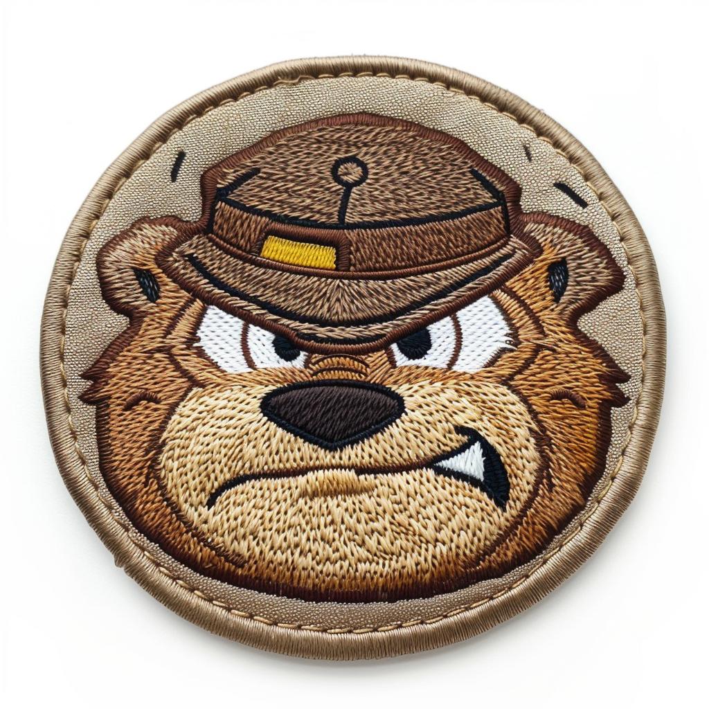 bear  hat  patch  chenille  streetwear  contrasting  colors  minimal  simple  stitches 954781