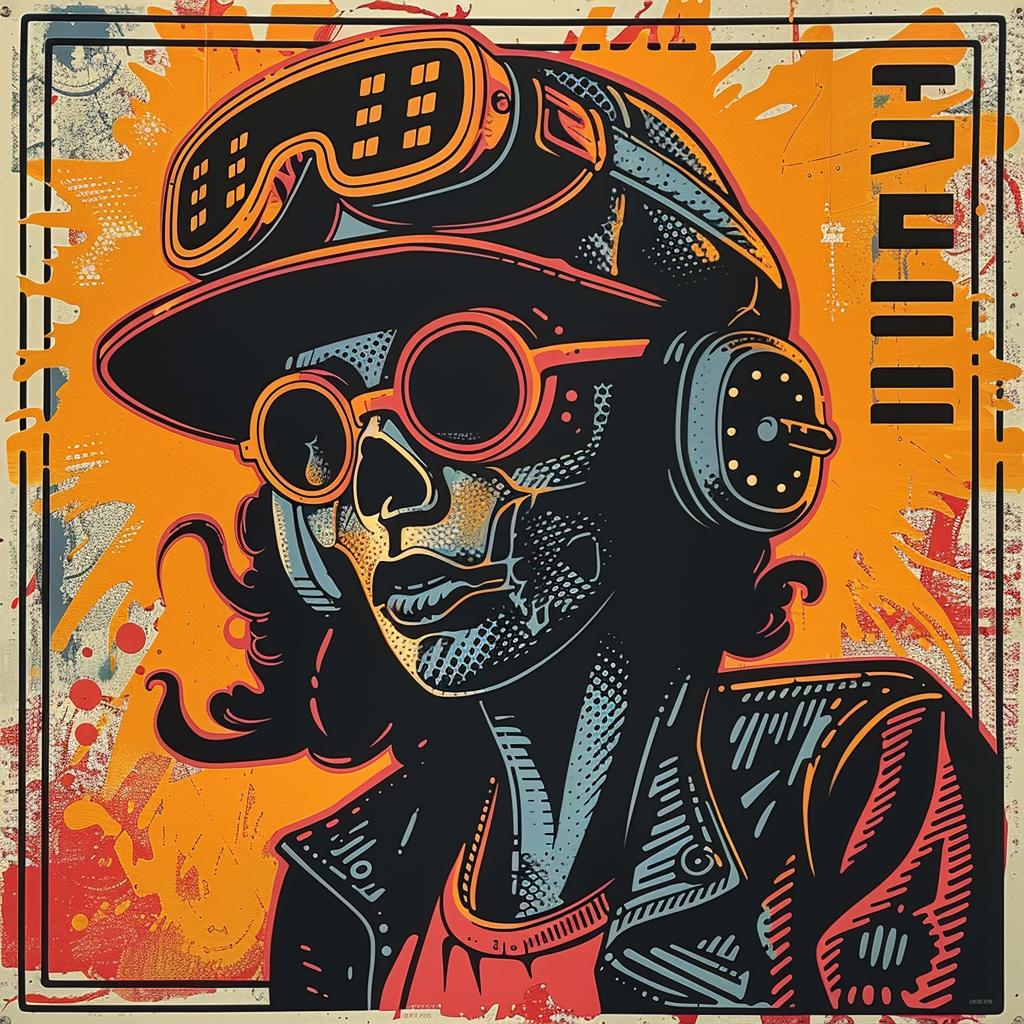 illustration  girl  helmet  glasses  vector  urban  fashion  stylized  edgy  art 949016