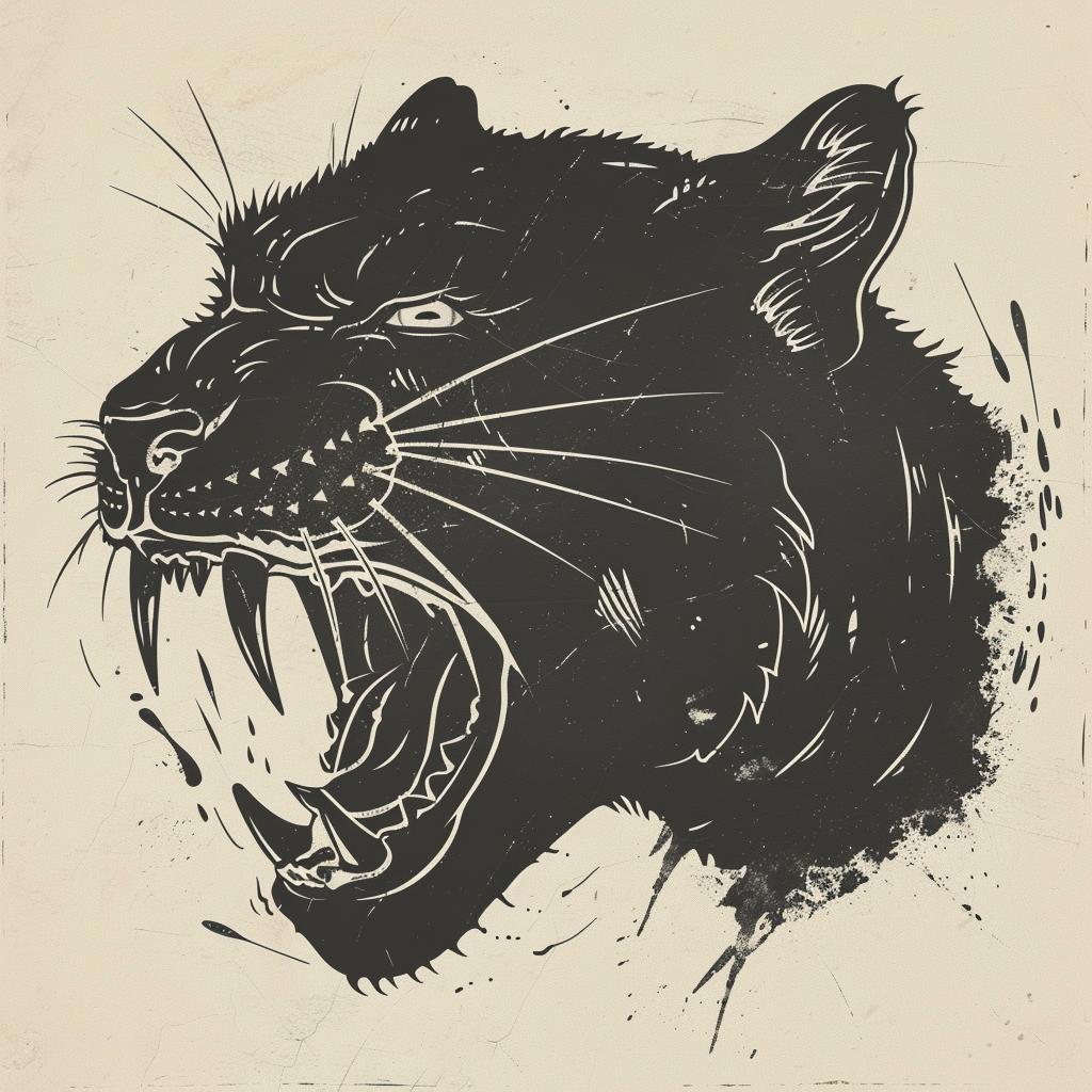 panther  head  illustration  mythical  McFarlane  dark  art  collar  fearsome  visual 927824