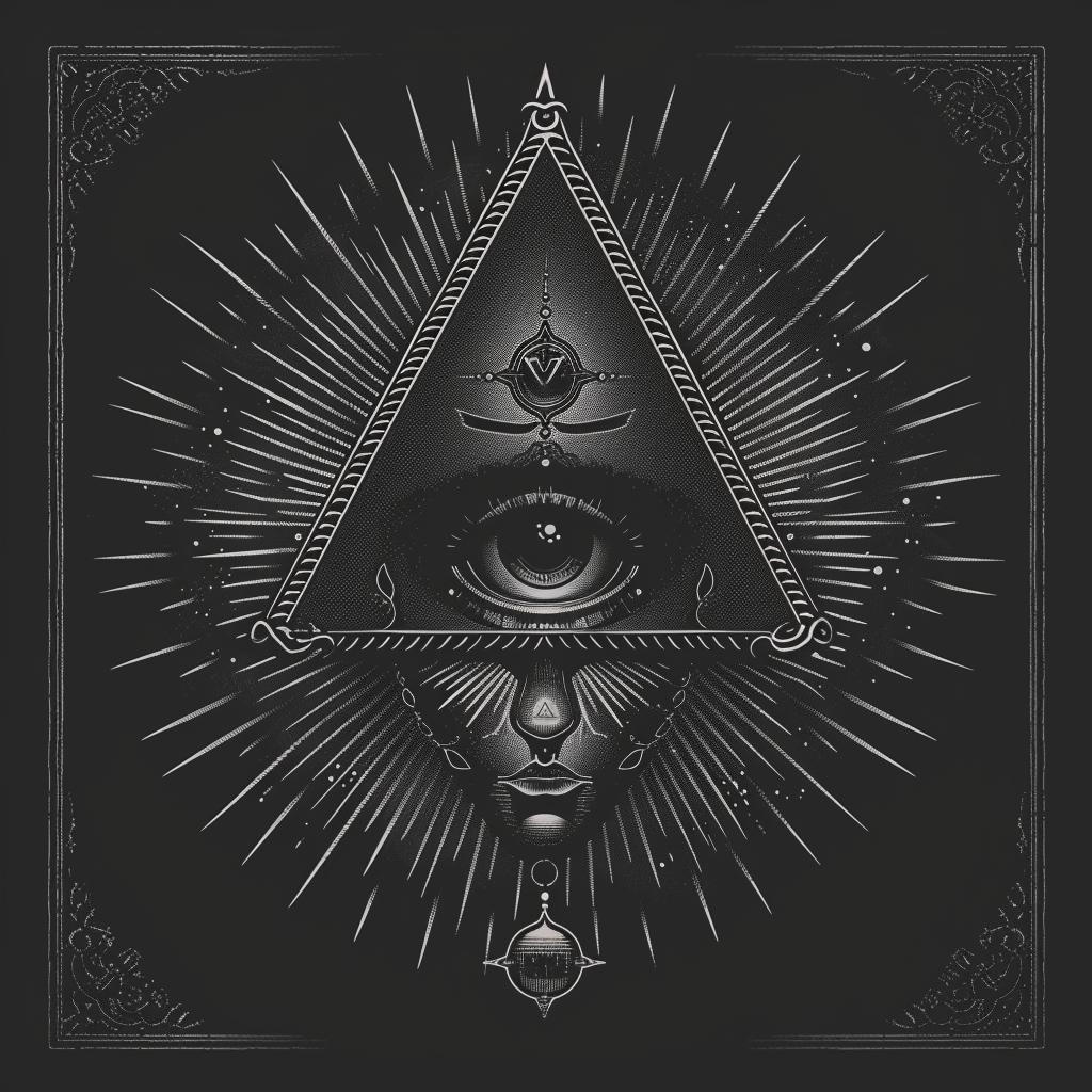 occult  society  horror  eye  triangle  rays  stars  dark  mystical  god 1035418