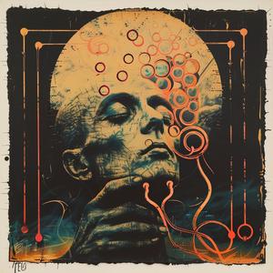 art  psychedelic  poster  encaustic  Emek  Beksinski  Cahun  stylize  colorful  medium 1066629