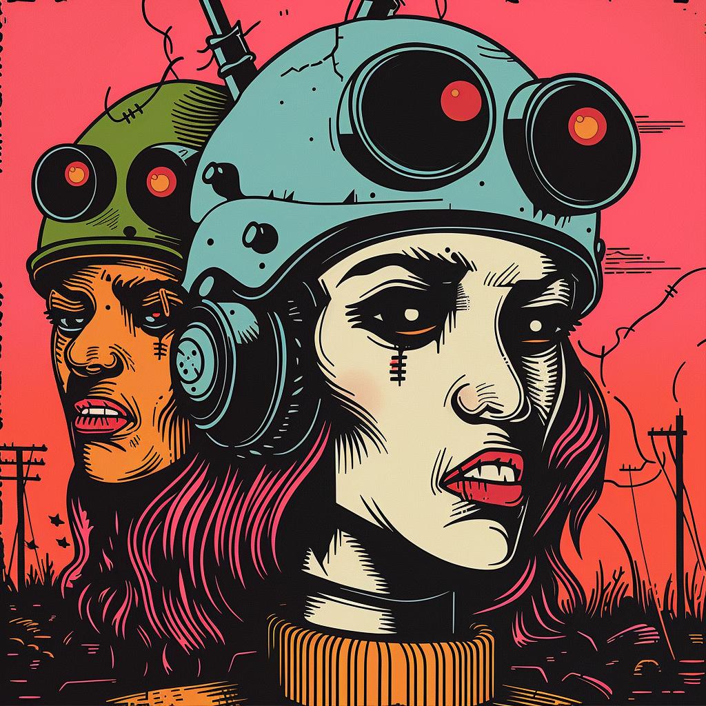 album  cover  poster  band  artistic  graphic  music  design  colorful  vibrant 1024507