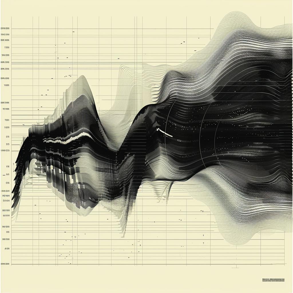 black  white  waveform  minimalism  duotone  abstract  sound  graphic  image  design 967491