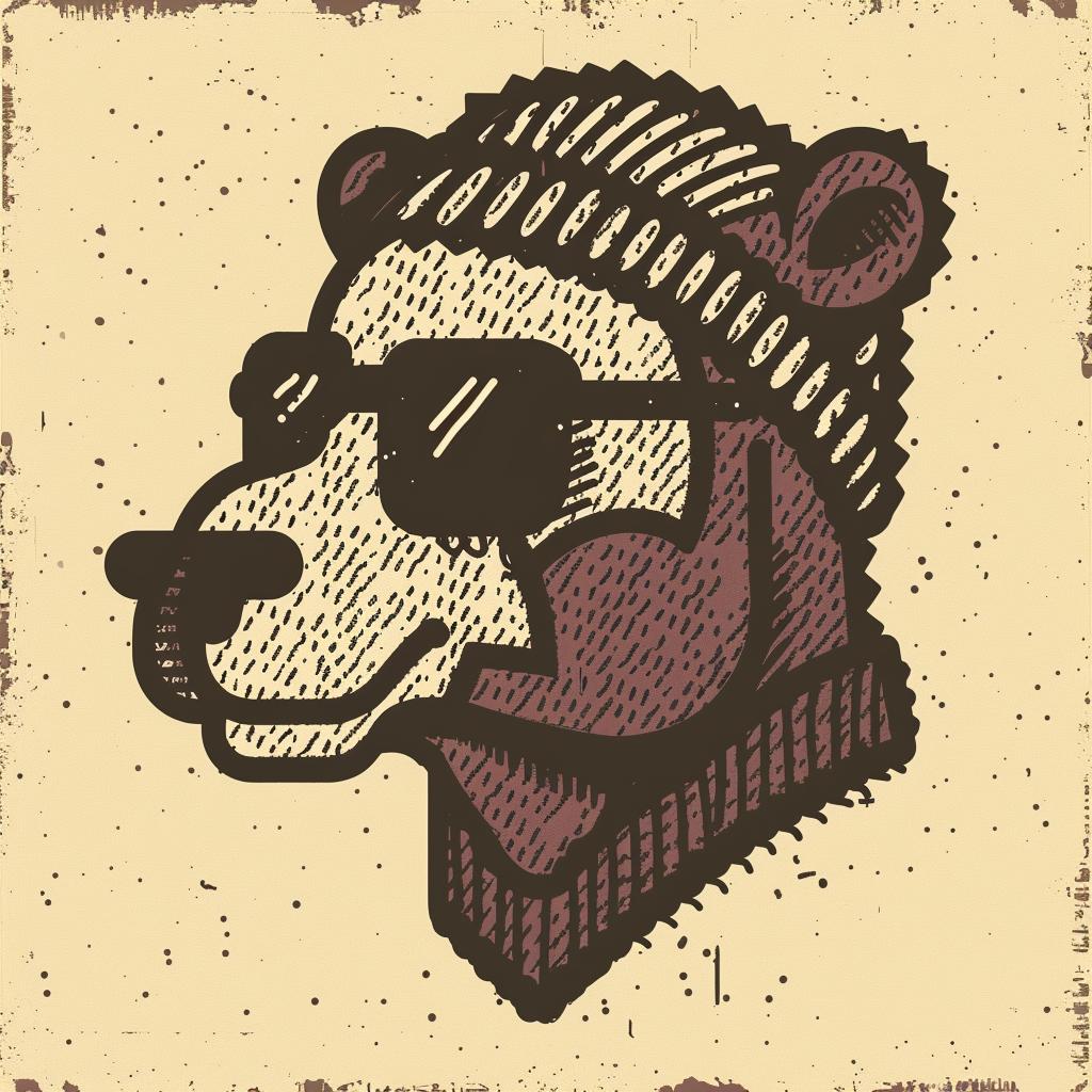 animal  aggressive  streetwise  hat  sunglasses  minimal  culture  bear  urban  character 958995