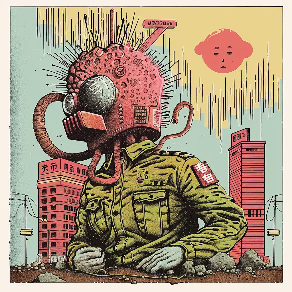 poster  robot  head  artwork  design  graphic  modern  illustration  surreal  abstract 947587