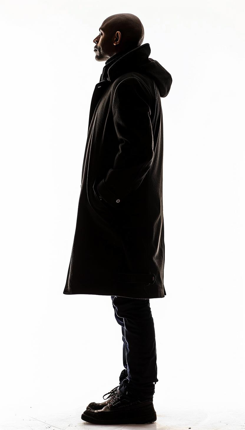 silhouette  man  coat  profile  black  outdoor  fashion  minimal  illustration  winter 954074