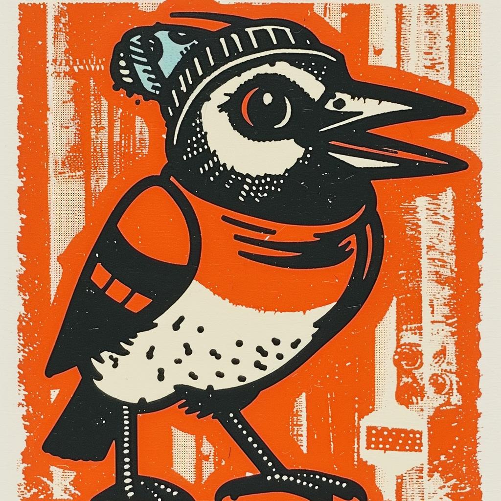 bird  hat  streetwise  minimal  poster  simple  culture  urban  graphic  animal 957748