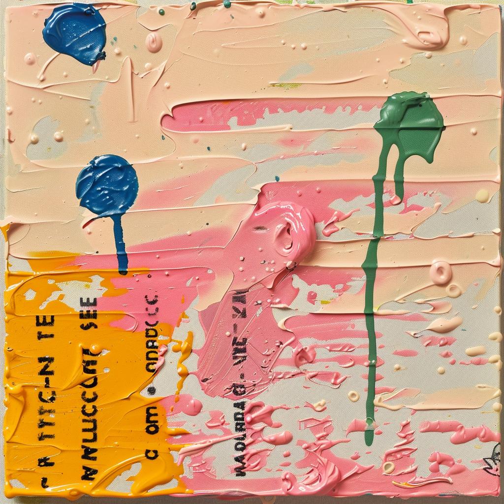 painting  colorful  background  splatter  encaustic  vibrant  abstract  palette  art  impasto 1016567