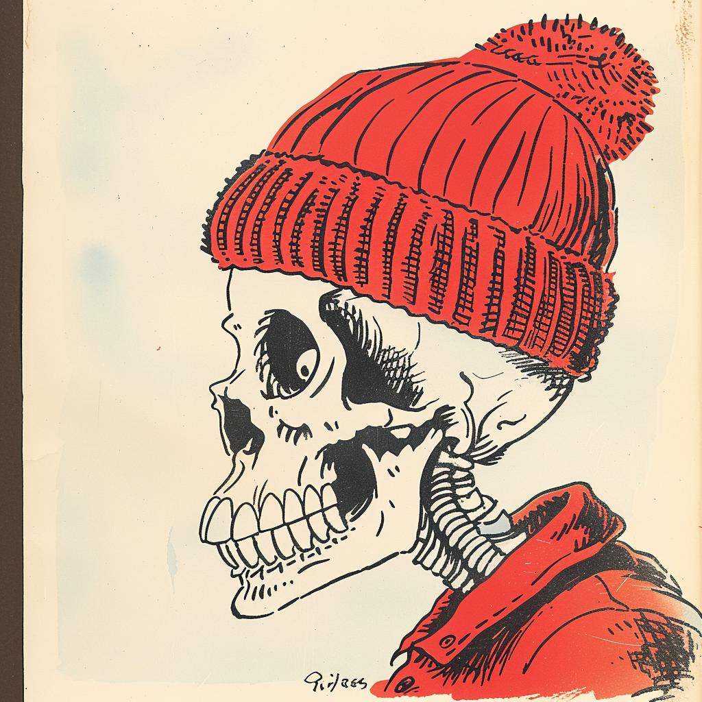 skull  creature  Jack  Kirby  1950s  portrait  vibrant  colors  comic  illustration 919765