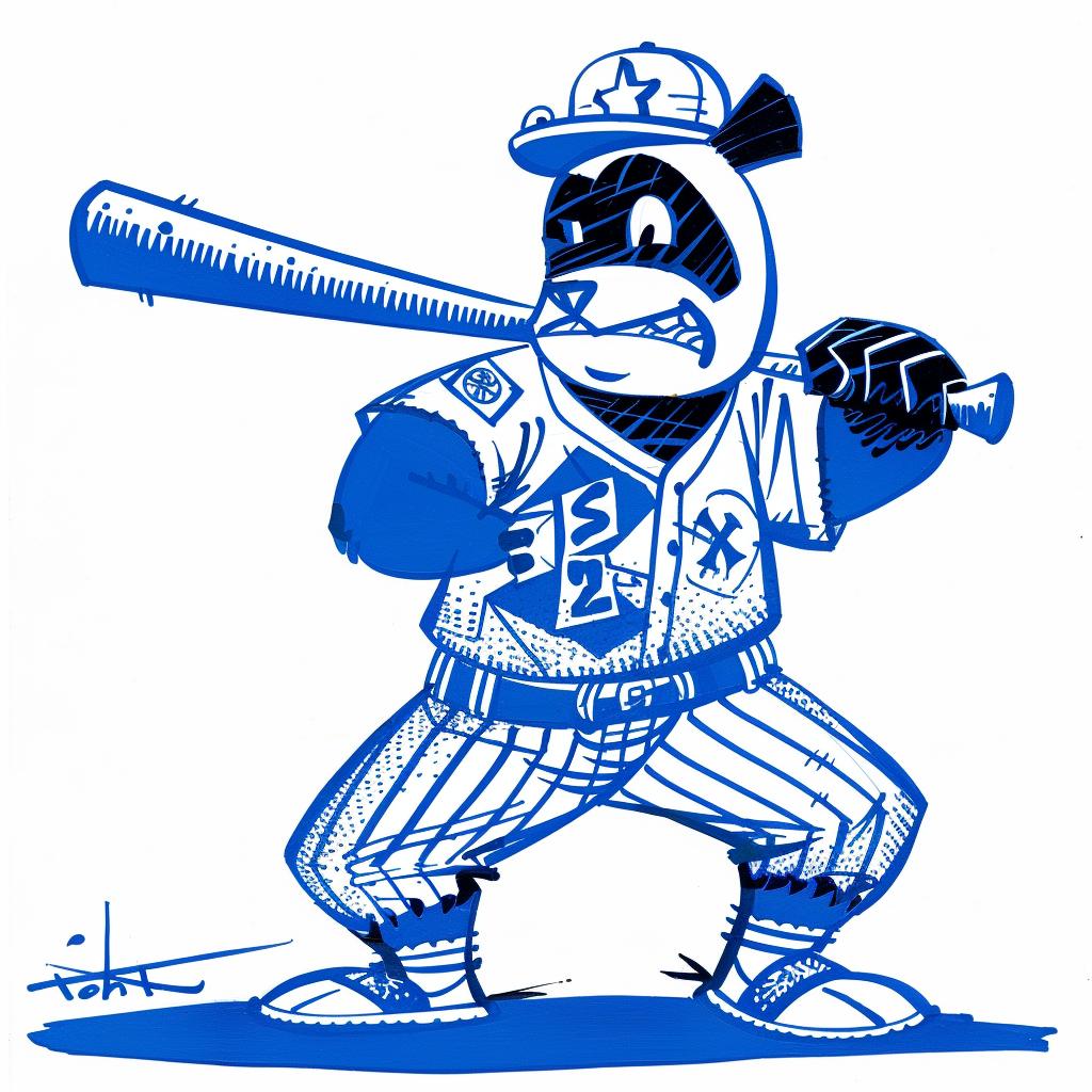 panda  baseball  uniform  swinging  bat  cartoon  hat  illustration  animal  funny 1027856