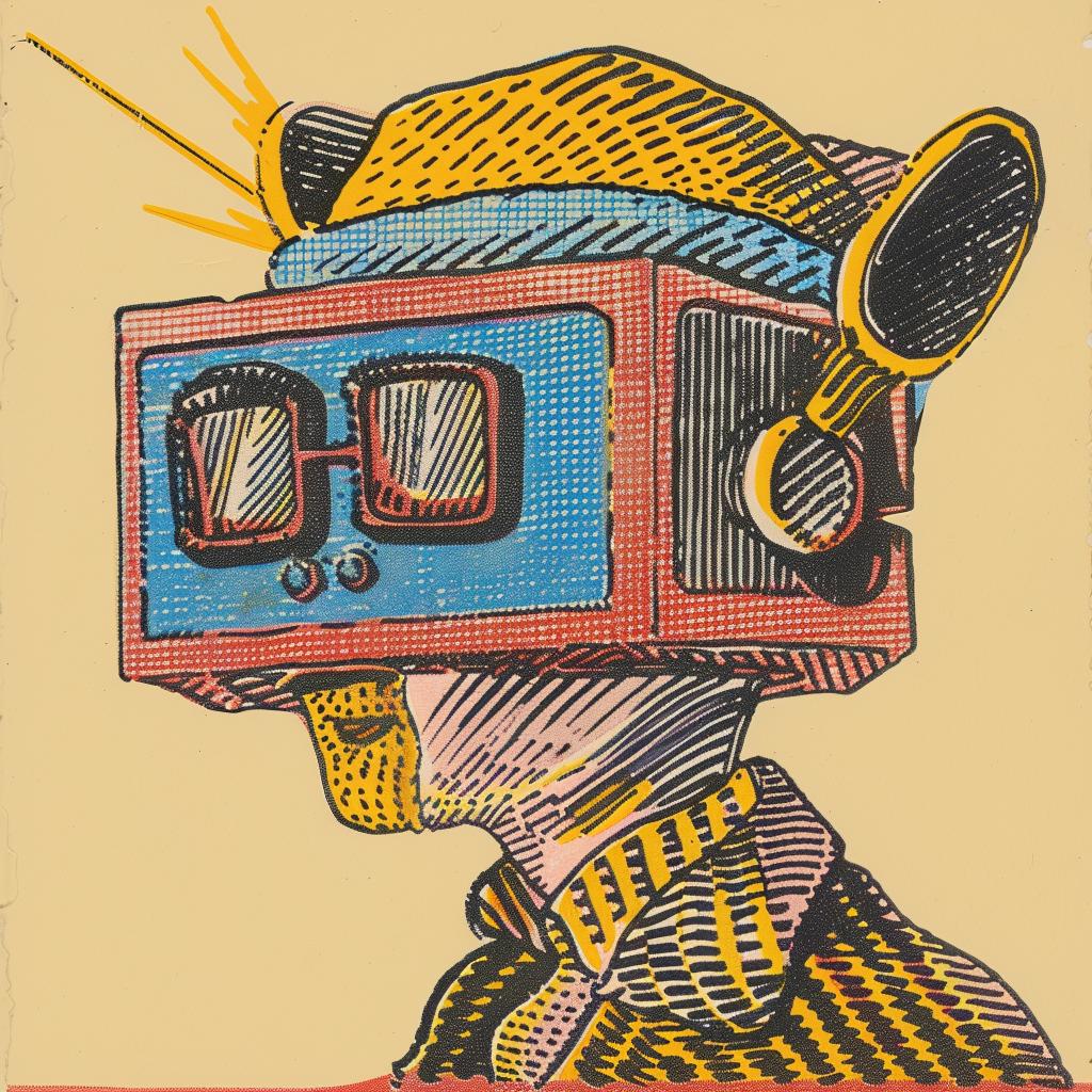 poster  man  headset  music  urban  vibrant  technology  contemporary  expression  style 917241