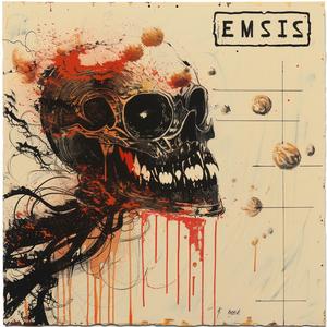 encaustic  emissary  abstract  modern  dynamic  textured  vibrant  artistic  layered  colorful 1067592