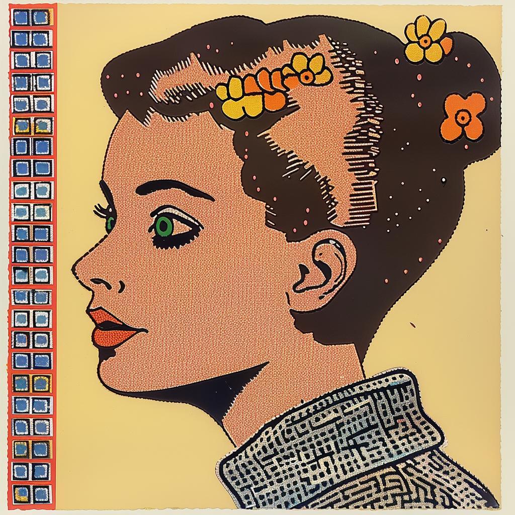poster  woman  flowers  face  collage  artistic  colorful  design  graphic  nature 963265