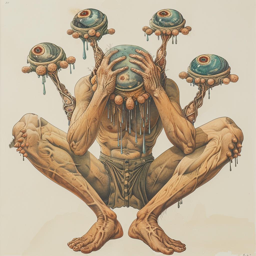 alien  surreal  person  feet  hands  arms  eyes  artwork  whimsical  white 971417