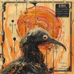 bird  sun  encaustic  painting  nature  vibrant  contrast  artistic  colorful  expressive 1065424