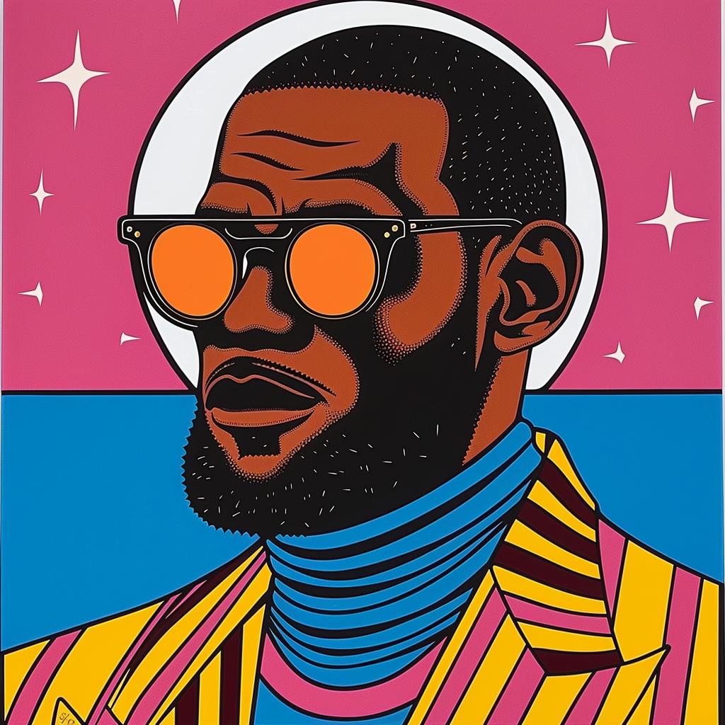 LeBron James  sunglasses  portrait  stylish  art  modern  celebrity  casual  illustration  fashion 1025230