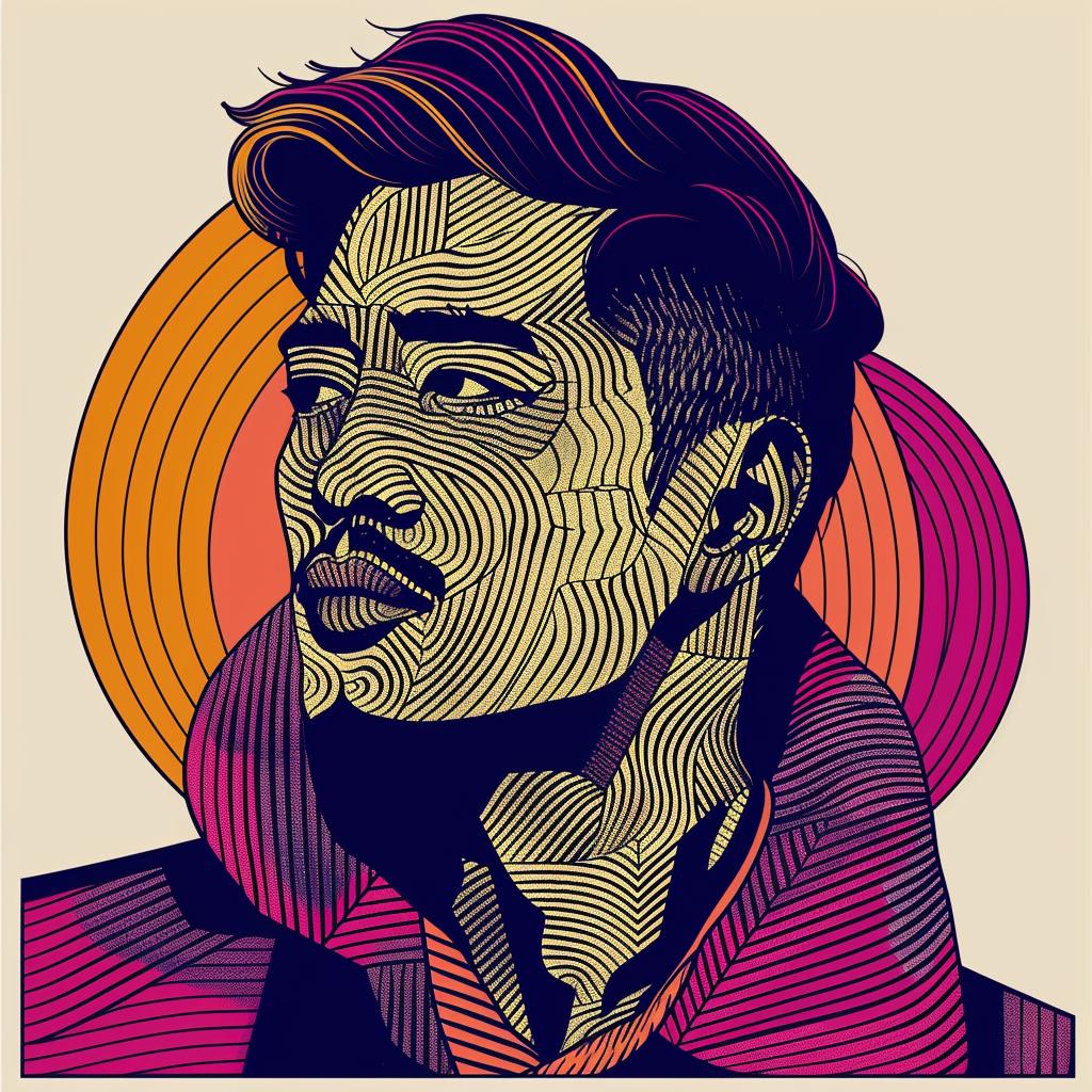 PopArt  Portrait  Colorful  Face  Pattern  Modern  Minimalist  AsianAmerican  GraphicArt  Stylized 937184