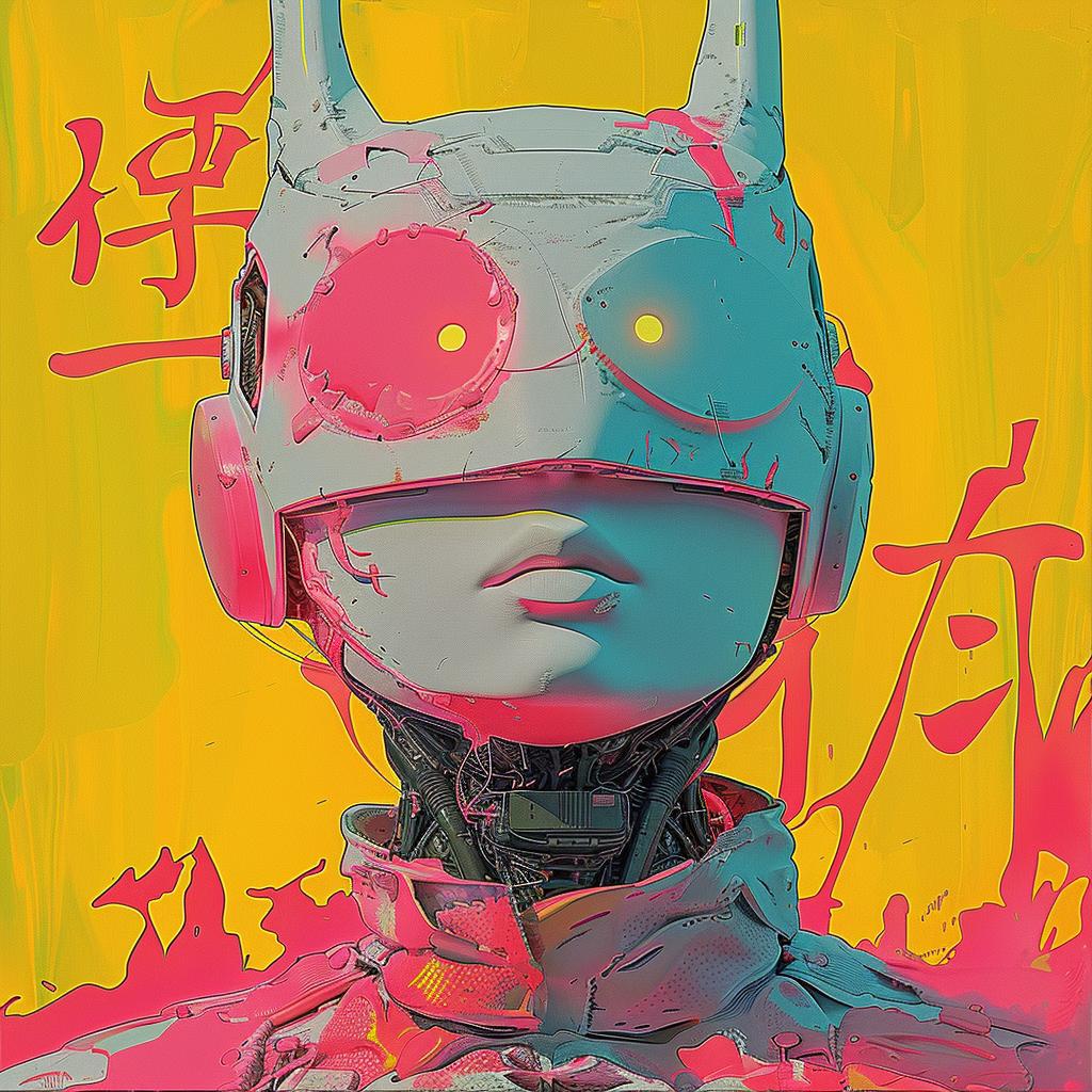 robot  eyes  cyberpunk  mecha  art  illustration  futuristic  colorful  creativity  design 966867