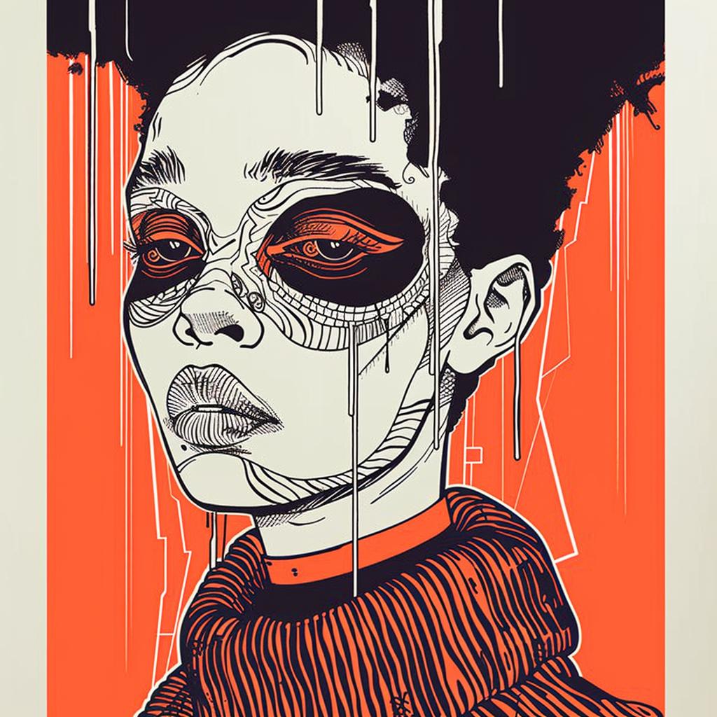 popart  poster  woman  face  eyes  TroyBrooks  art  illustration  foureyes  eyemakeup 939307