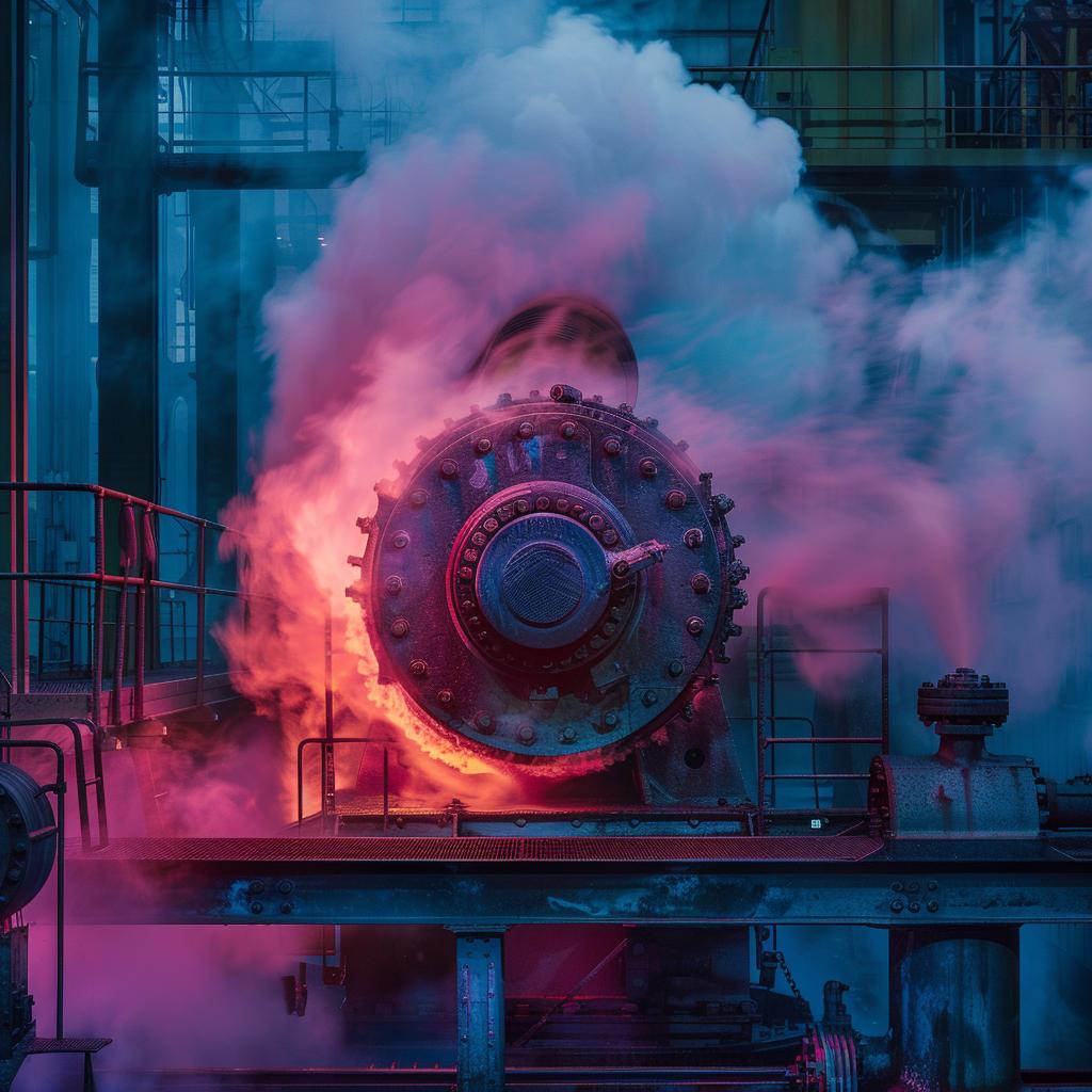 steam  engine  factory  smoke  photo  Quint  Buchholz  lighting  color  glow 965508