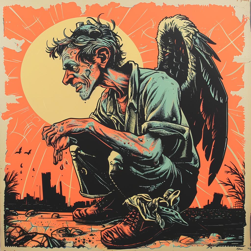 angel  ground  poster  spiritual  naturalistic  art  illustration  dark  occult  fantasy 930412