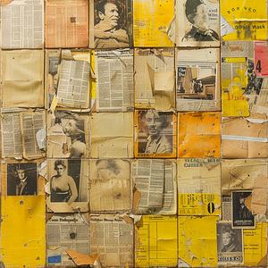 collage  newspapers  people  pictures  vintage  layered  aged  mixedmedia  abstract  textured 1075169