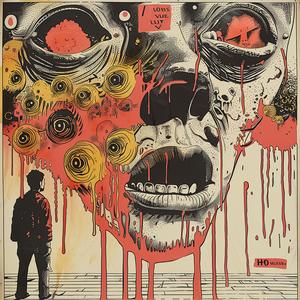 album  cover  band  theDead  artwork  design  illustration  music  graphic  style 1079300