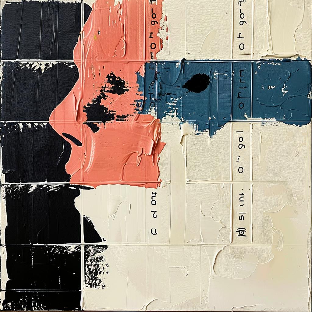 portrait  face  man  album  cover  1980s  impasto  palette  terrifying  abstract 962329