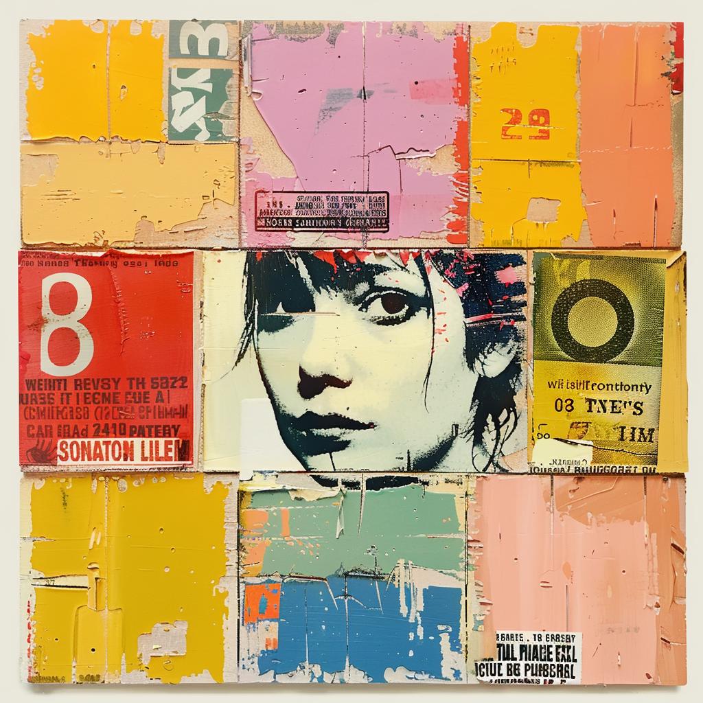 painting  woman  face  unique  abstract  colorful  art  expression  style  canvas 1015592