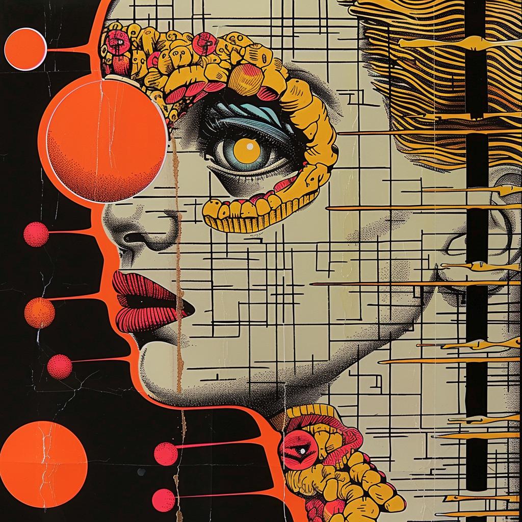 poster  woman  face  abstract  conceptual  visual  surreal  intricate  colorful  art 951290
