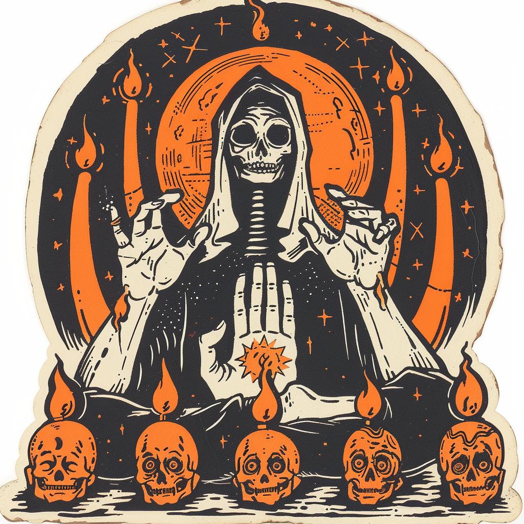 provocative  art  occult  grim  reaper  skulls  candles  spiritual  terror  dark 932522