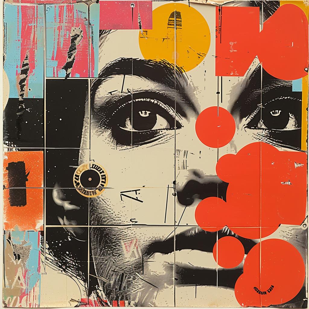 painting  collage  abstract  women  face  impressionism  vibrant  design  graphic  colorful 942602