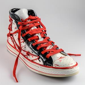 sneakers  red  paint  white  black  studio  photography  style  fashion  art 1038053