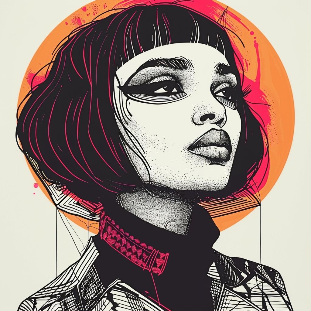popart  Kerry  Washington  black  white  design  face  modern  graphic  art 938791
