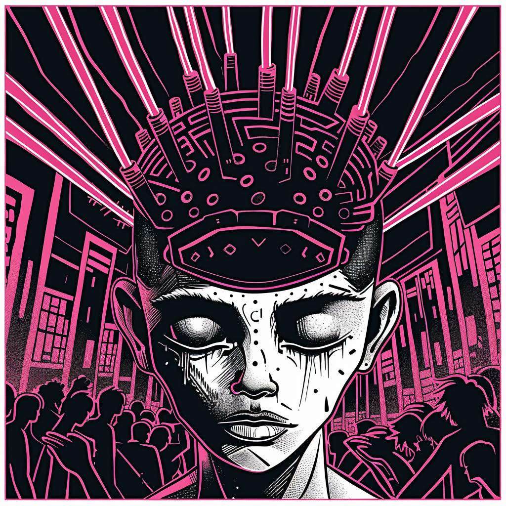concert  Japan  retro  cyberpunk  anime  liquid  light  emulsion  meatpunk  exaggerated 967004