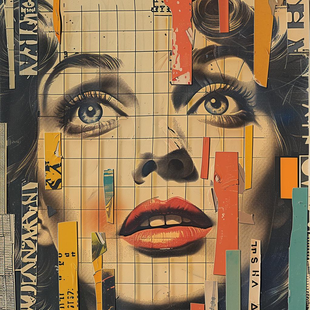 painting  woman  newspaper  background  portrait  artwork  medium  style  expression  detail 951233