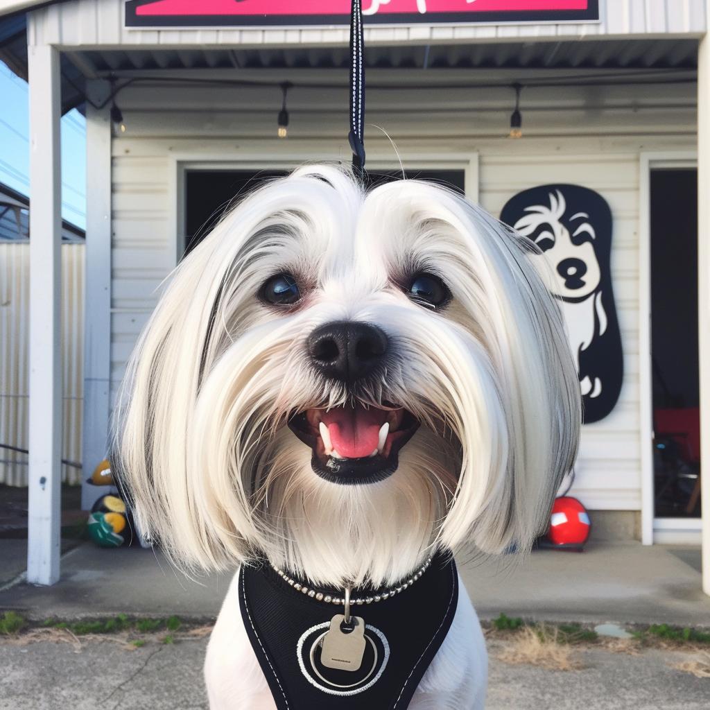 Havanese  Dog  White  Harness  Leash  Pet  Portrait  Cute  Animal  Canine 973336