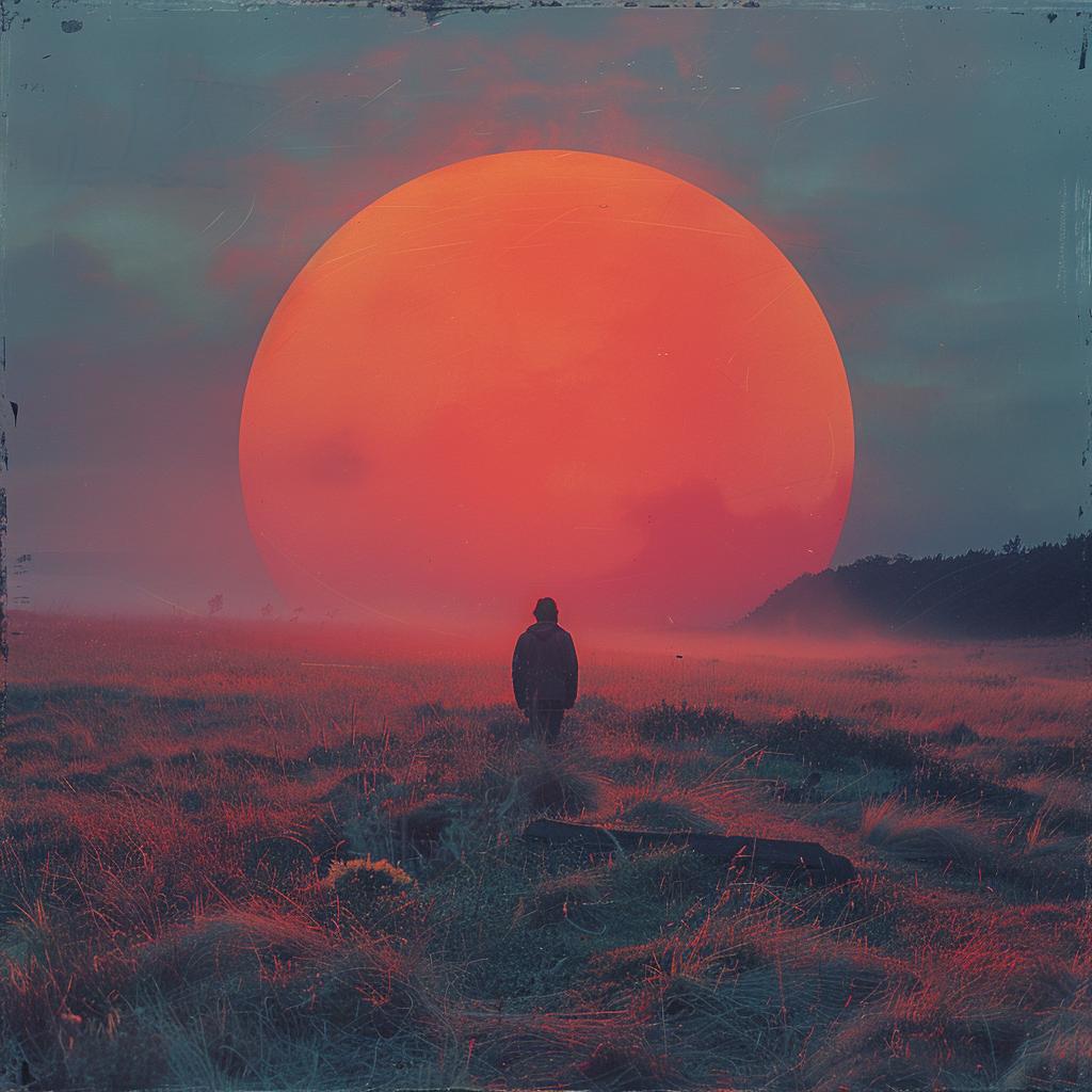 album  art  surreal  photography  lifestyle  natural  glow  lighting  field  red 1032171