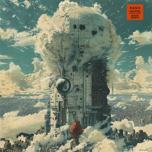 anime  poster  tower  sky  futuristic  clouds  abstract  details  design  fantasy 1039544