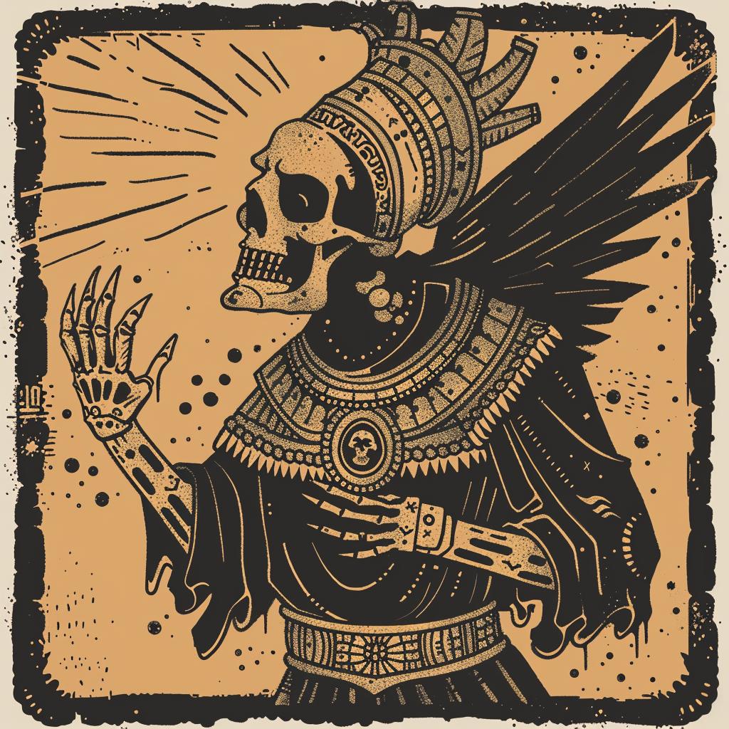 provocative  art  skeleton  wings  crown  dark  occult  introspective  todd  mcfarlane 935126