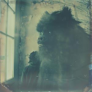 man  bear  window  terrifying  Polaroid  1974  fear  creature  photography  surreal 1071890