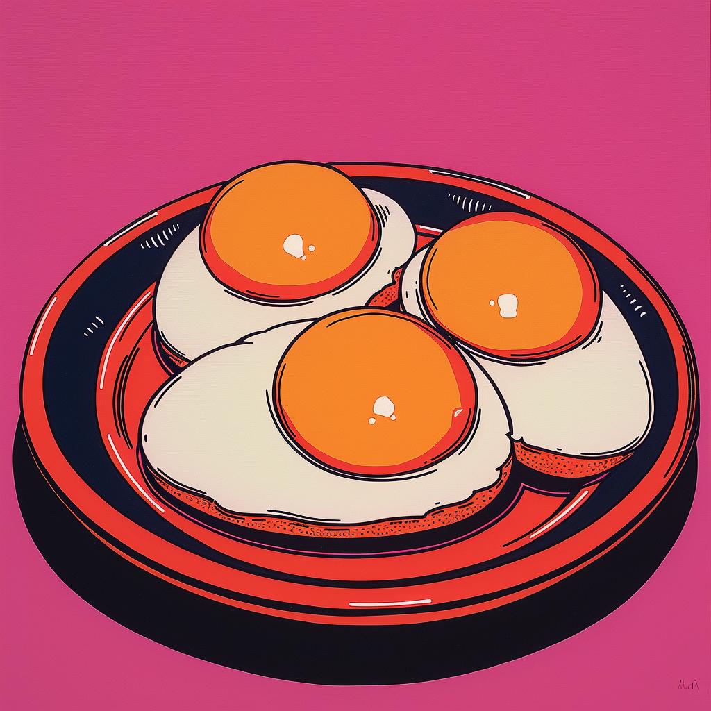 eggs  plate  surreal  lighting  glow  natural  volumetric  Art  design  2019 962821