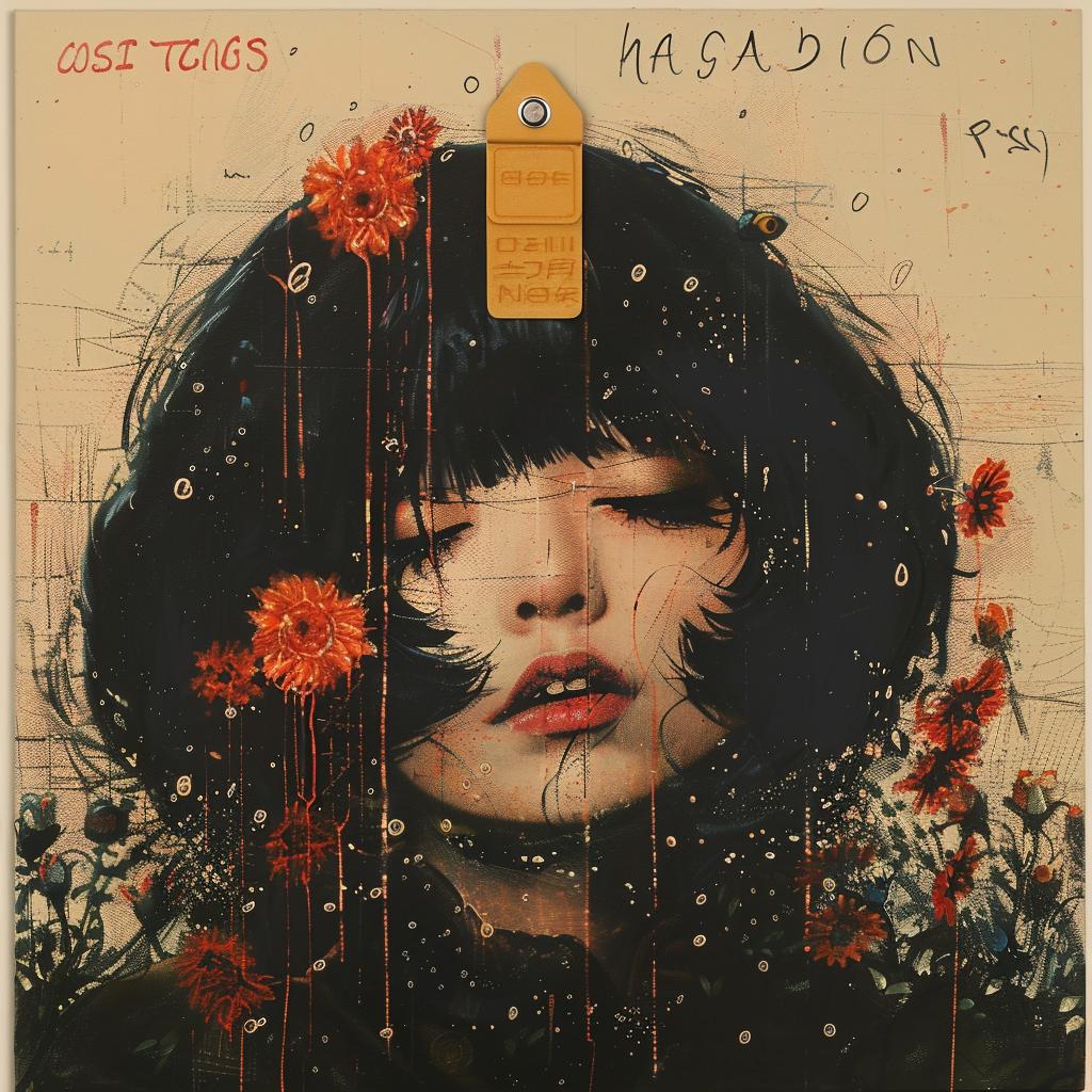 woman  flowers  painting  spiritual  occult  impasto  palette  introspective  portrait  naturalistic 975496