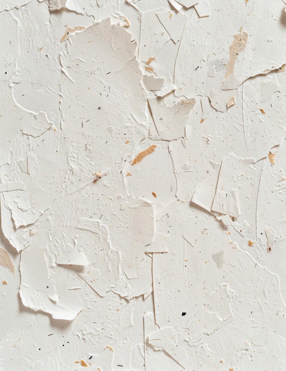 recycled  paper  peeling  paint  imperfect  DIY  texture  white  wall  materials 961795