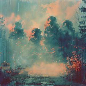 chromolithography  forest  trees  fog  nature  atmospheric  moody  landscape  mystery  scenery 1053813