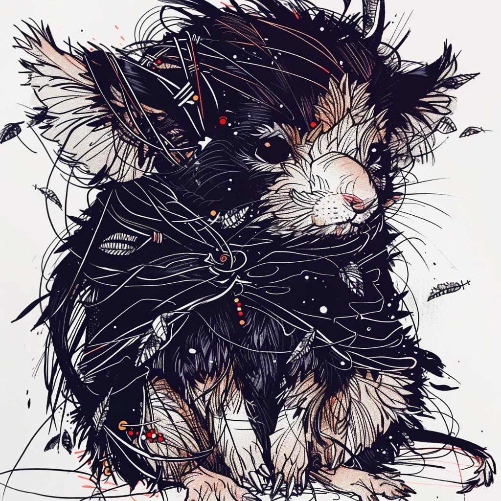 feathers  mouse  drawing  mythical  creature  fantastical  rodentia  hybrid  unique  fantasy 952641