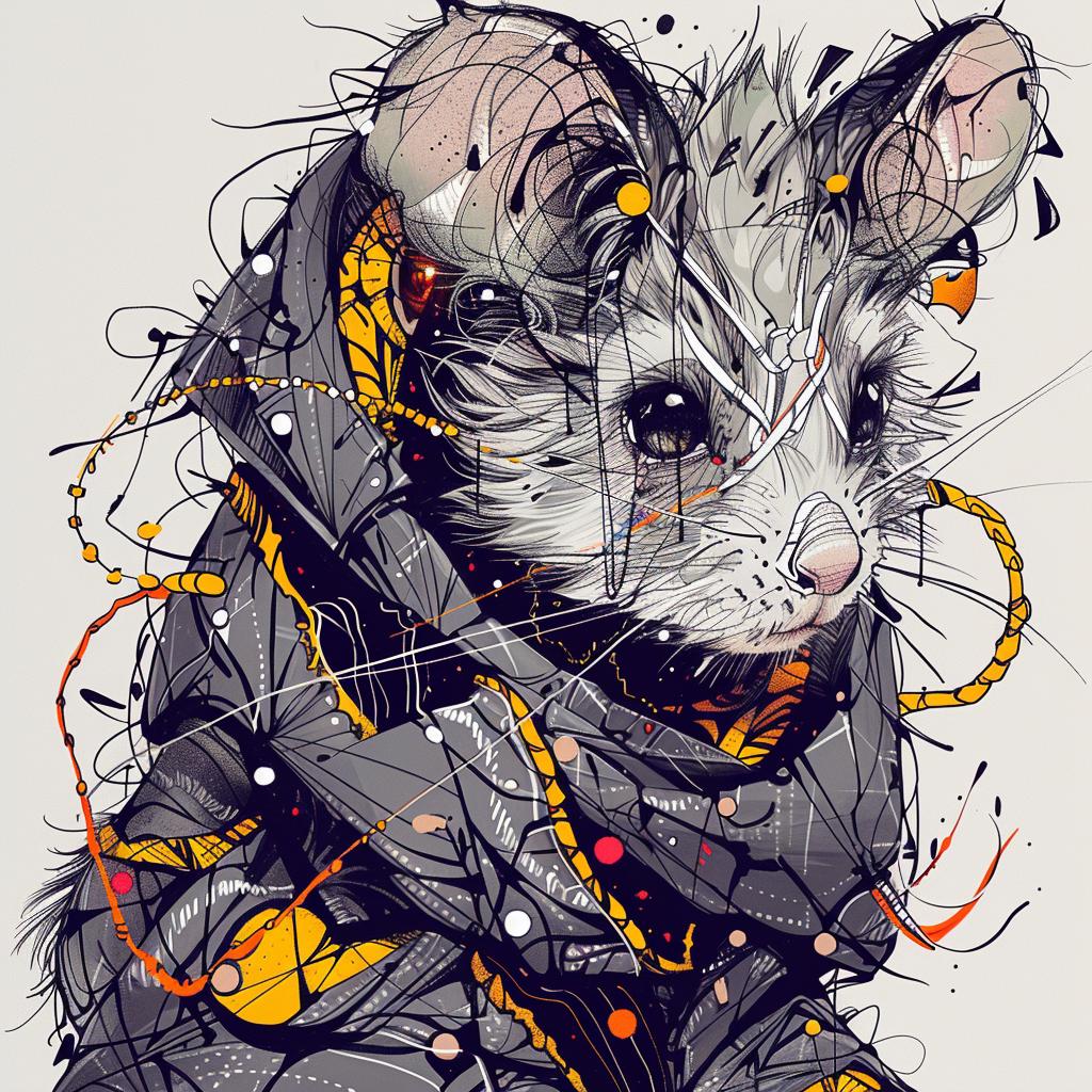 mythical  creature  rodents  drawing  fantastical  hybrid  unique  world  exploration  blending 952678