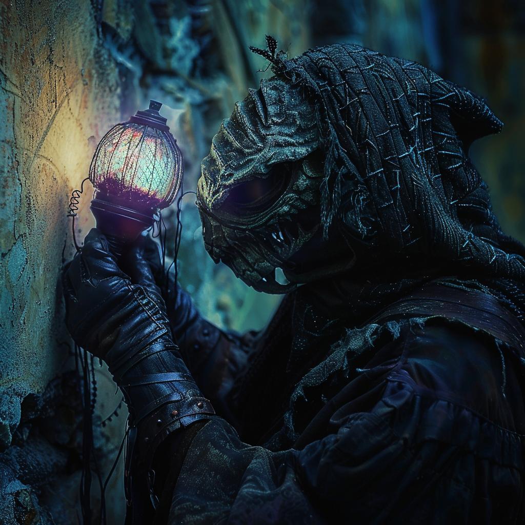 surreal  occult  sci-fi  photo  dark  arts  man  lantern  glow  lighting 965854