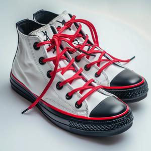 converse  sneakers  white  red  low  top  studio  photography  hybrid  style 1038102